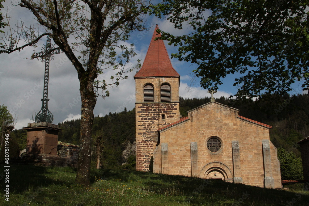 Fototapeta premium Saint Privat d'Allier