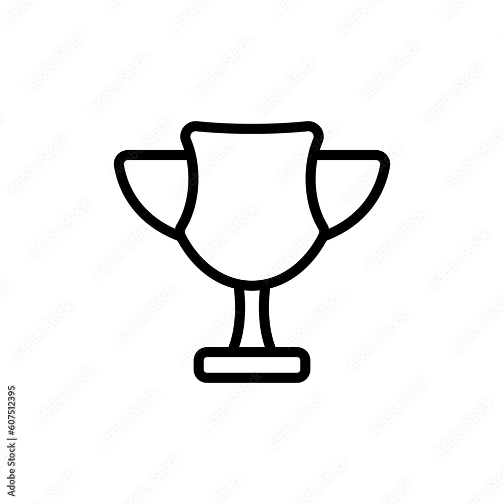 trophy sign symbol vector trophy sign symbol vector