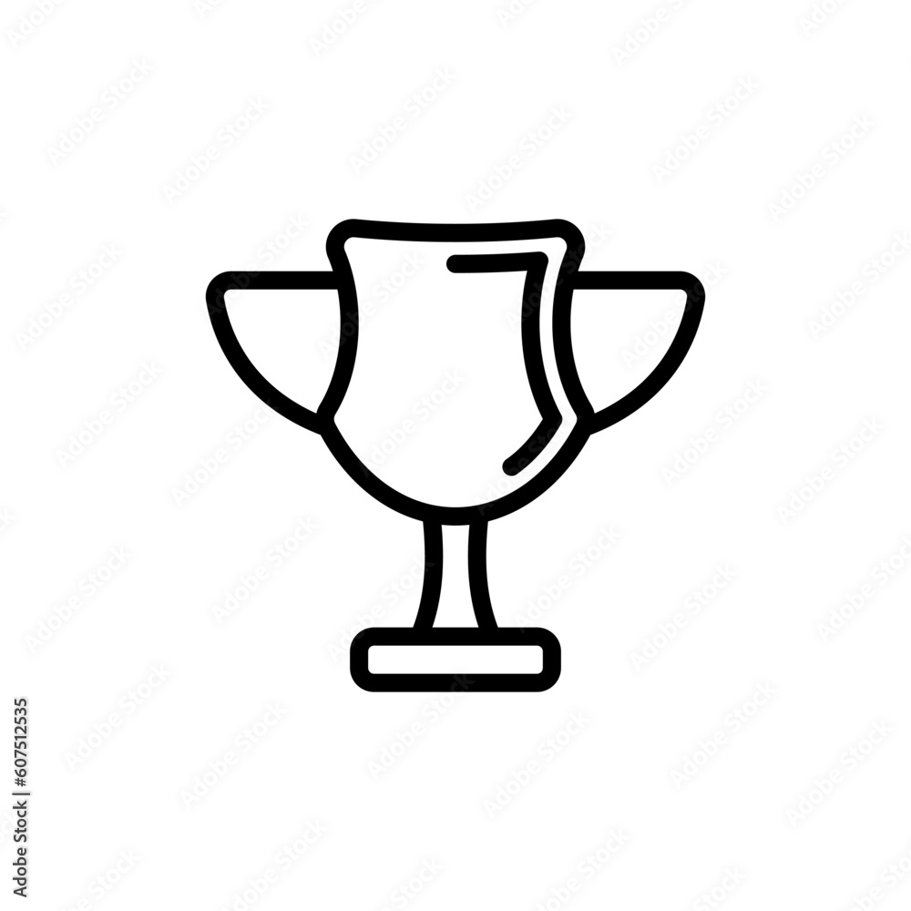 trophy sign symbol vector trophy sign symbol vector