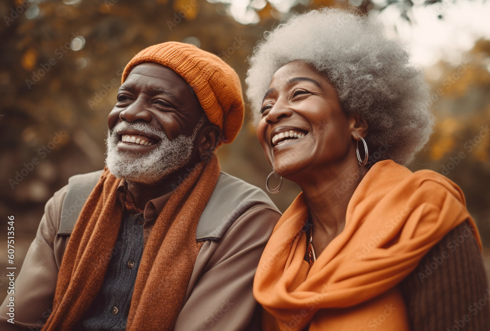 portrait of a smiling couple -Ai portrait of a smiling couple -Ai