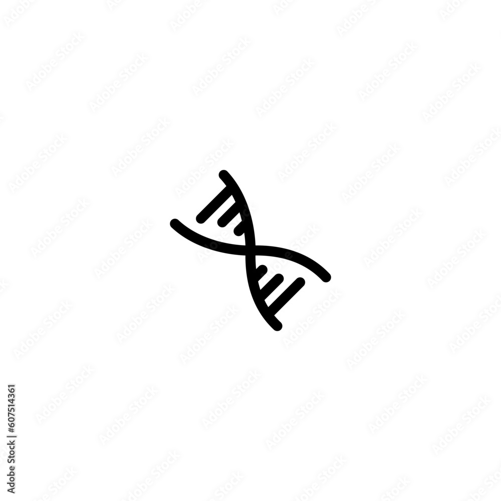 science dna sign symbol vector science dna sign symbol vector