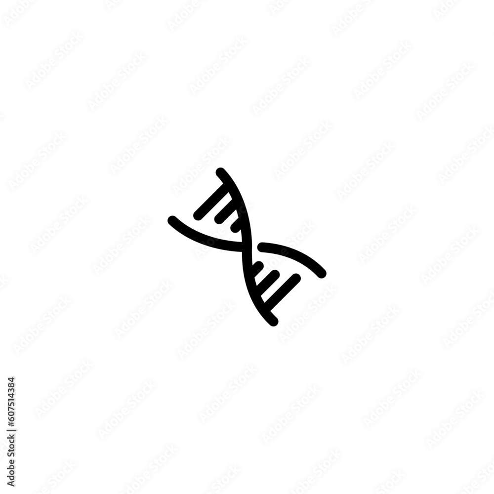 science dna sign symbol vector science dna sign symbol vector