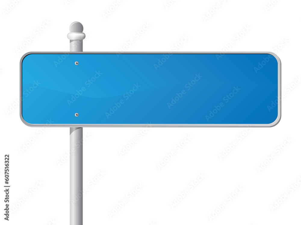 Blue Information Sign over white. vector illustration. Each element on a separate layer. Blue Information Sign over white. vector illustration. Each element on a separate layer.