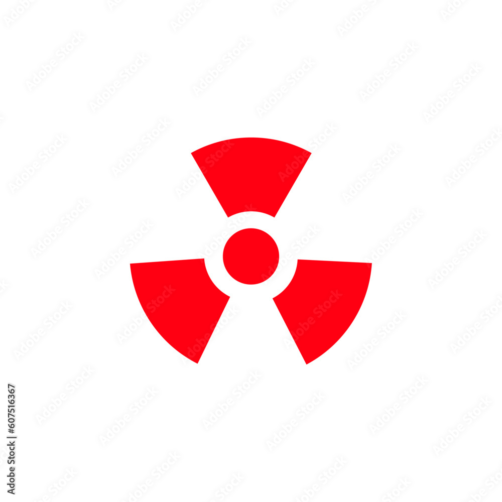 science radiation sign symbol vector science radiation sign symbol vector