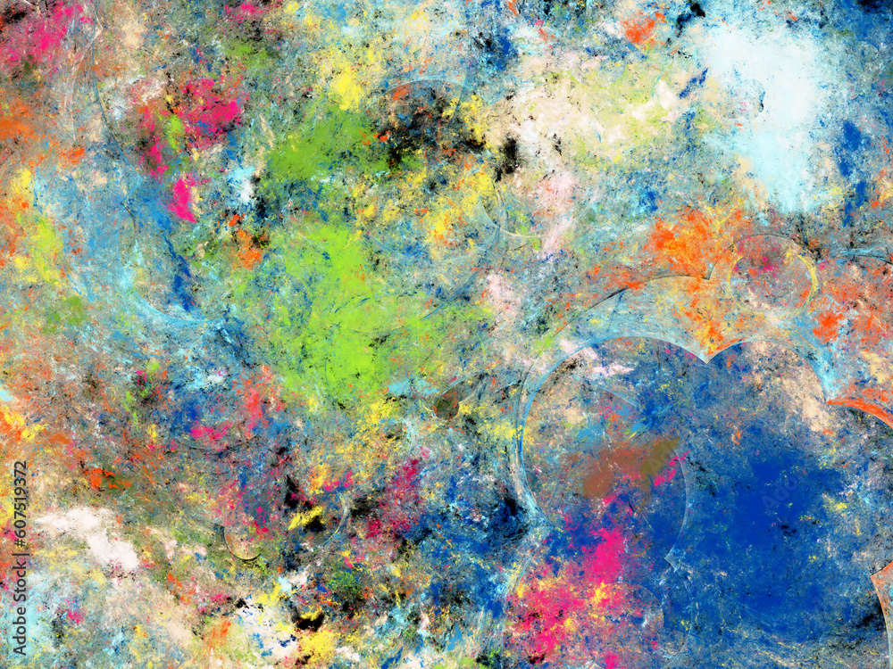 rainbow abstract fractal background 3d rendering illustration rainbow abstract fractal background 3d rendering illustration