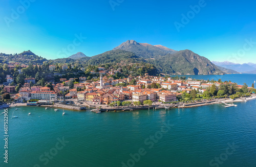 Menaggio old town and lake Como  Lombardy region  Italy  Europe