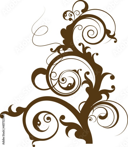 Floral vector illustration for design.