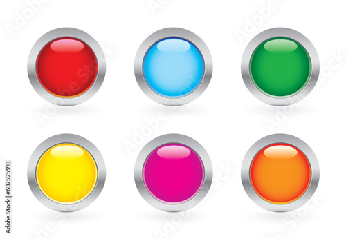 Glossy button set. More button sets in my portfolio. Free Download Glossy button set. More button sets in my portfolio. - GFXLoad