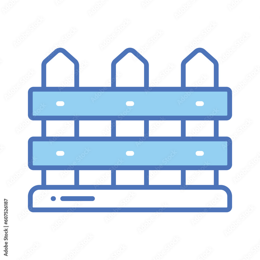 Get hold this amazing icon of fence in editable style, wooden buried Get hold this amazing icon of fence in editable style, wooden buried