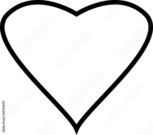 heart icon , vector , isolated on white background