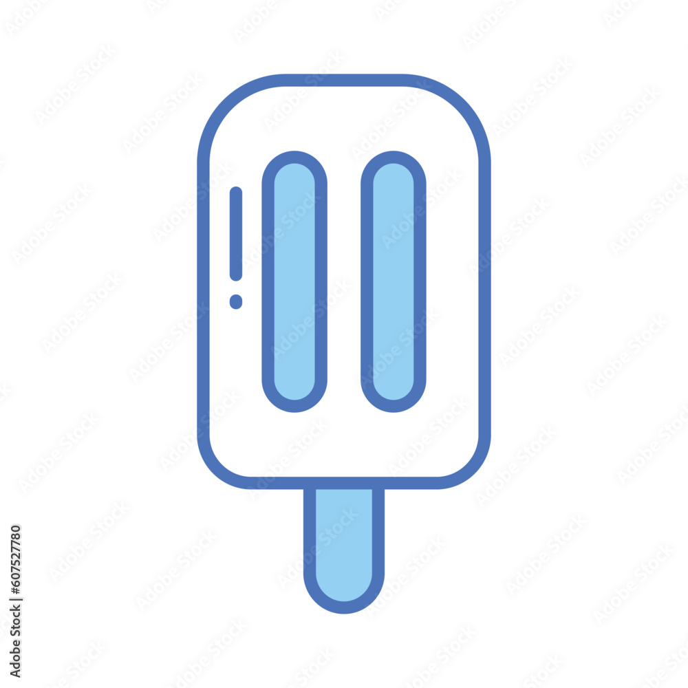 Ice pop icon in modern style, ready to use and download popsicle vector Ice pop icon in modern style, ready to use and download popsicle vector