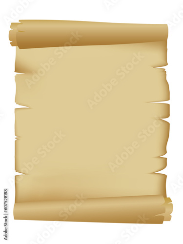 Old rolled scroll.  Please check my portfolio for similar images.