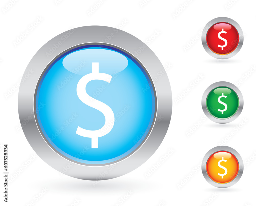 Glossy money button set. Please check my portfolio for more button sets. Glossy money button set. Please check my portfolio for more button sets.