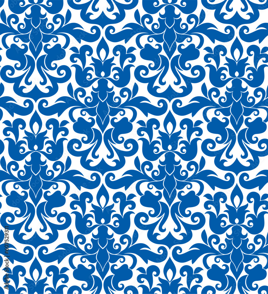 Seamless background from a floral ornament, Fashionable modern wallpaper or textile Seamless background from a floral ornament, Fashionable modern wallpaper or textile