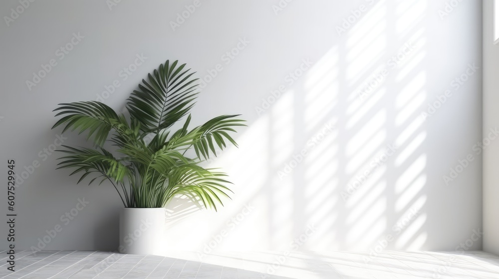 Minimalistic White Background with Shadow and Light Minimalistic White Background with Shadow and Light