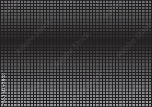 Vector illustration of black tones square tiles
