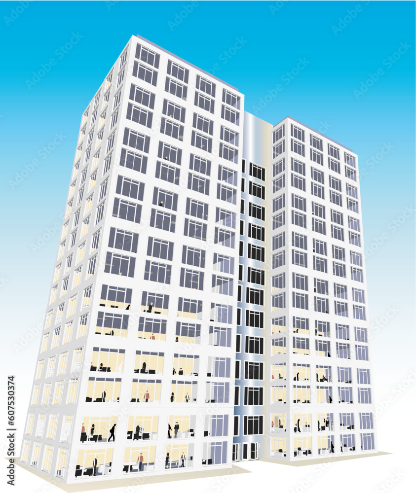 Architect's Home / Office in vector format. Every feature of each building including doors and windows can be edited or colored to suit. Architect's Home / Office in vector format. Every feature of each building including doors and windows can be edited or colored to suit.