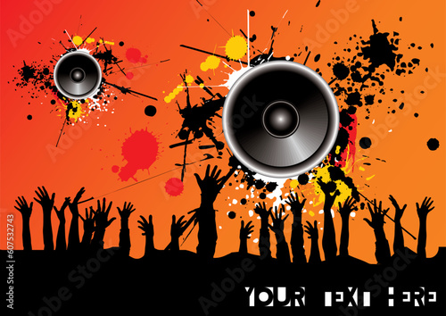 background with textfield - vector illustration