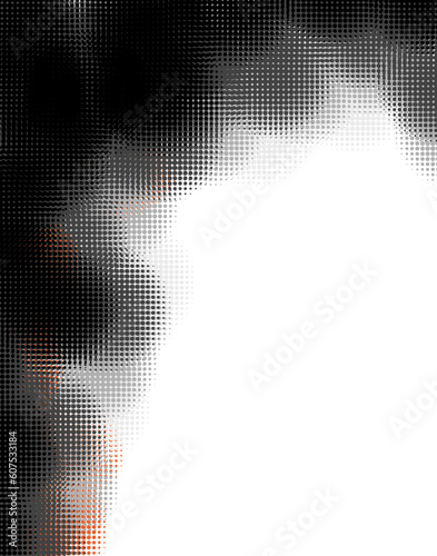 Editable vector illustration of fire smoke with copy-space
