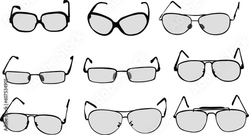glasses illustrations