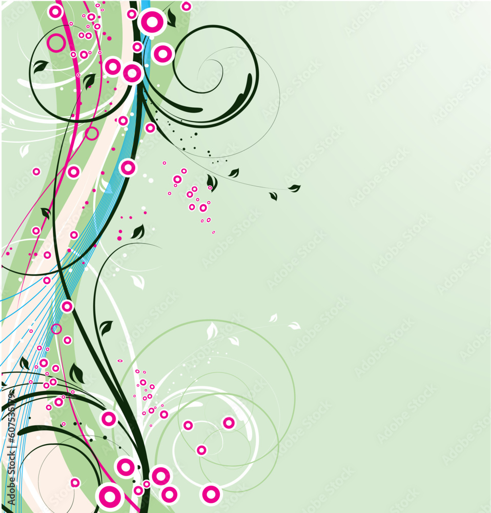 Abstract vector illustration. Suits well for design