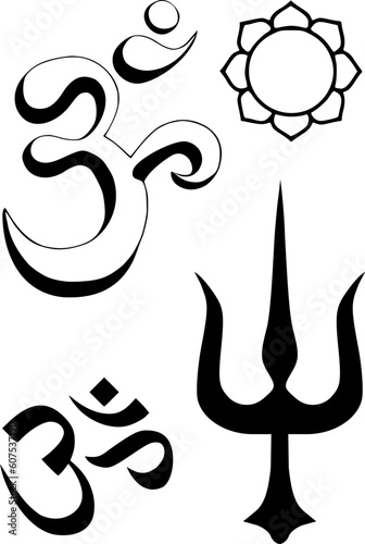 Hindu religious symbols