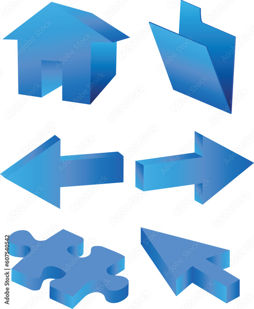 3d icons set 3d icons set