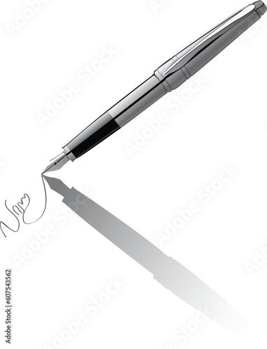 Vector pen signing contract