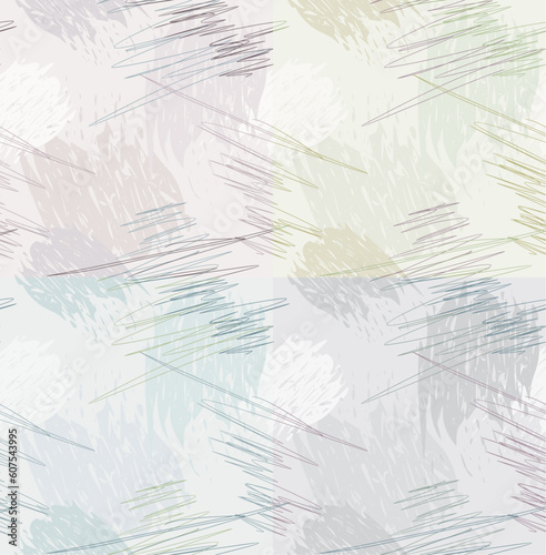 seamless pattern / vector / 4 colour variants