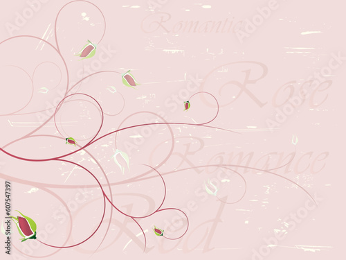 Floral background. More backgrounds in my portfolio.
