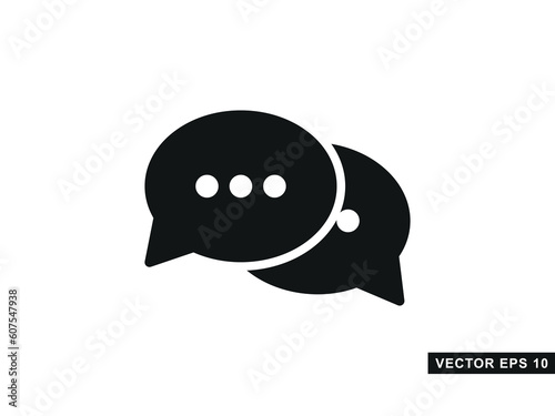 Bubble Speech Simple Icon
