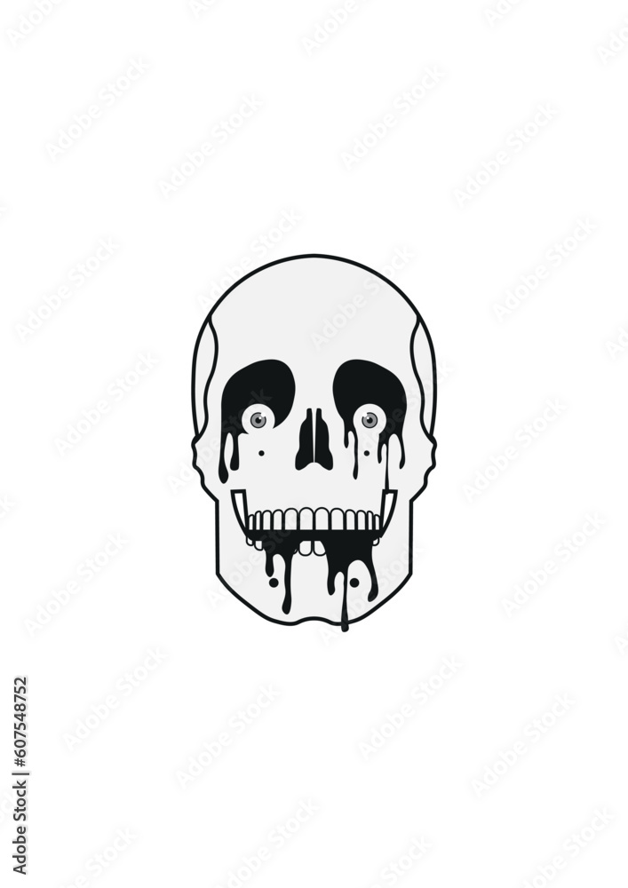 Calavera, Teschio, sangue nero Calavera, Teschio, sangue nero