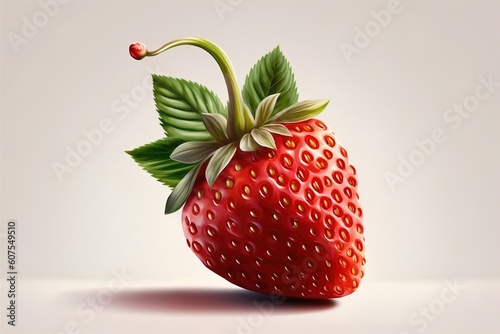 Fresh strawberry on a background