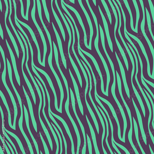 Zebra skin pattern. Animal print for fabric textile design cover wrapping background stock illustration.