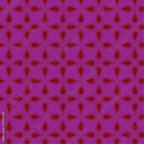 Seamless design of traditional Indian geometric pattern