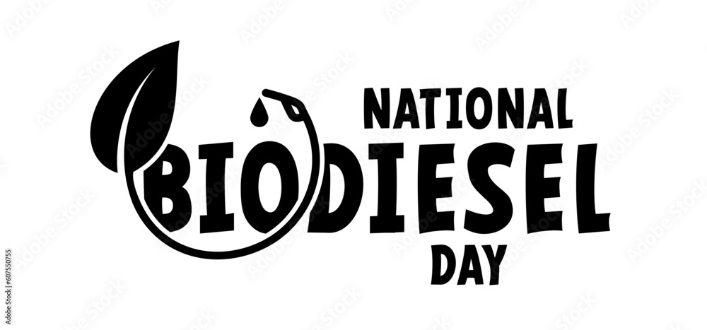 Fototapeta premium National biodiesel day. Cartoon gasoline, jerrycan with handle. Biofuel pump or biodiesel. Car flling station, Biofuel is fuel made from biomass. Motor oil. Gas pump nozzle. Fuel tank.