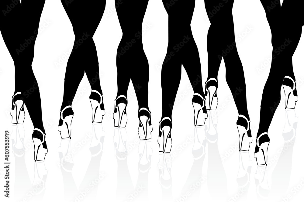 woman legs - vector illustration woman legs - vector illustration