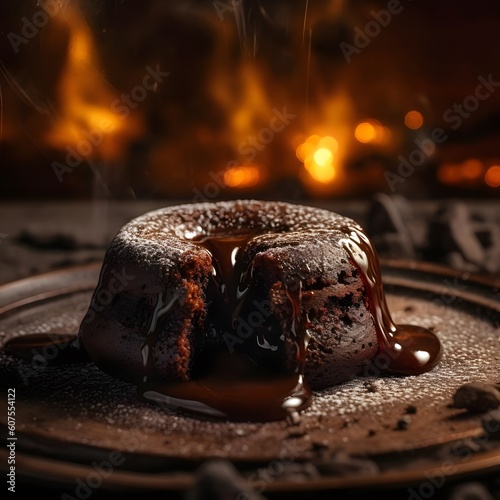 Gooey Chocolate Lava Cake | Canon EOS R6