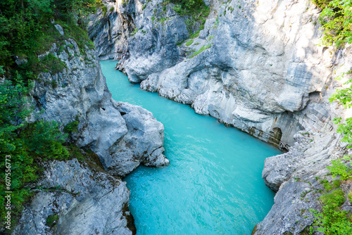 Lech zwischen Felsen