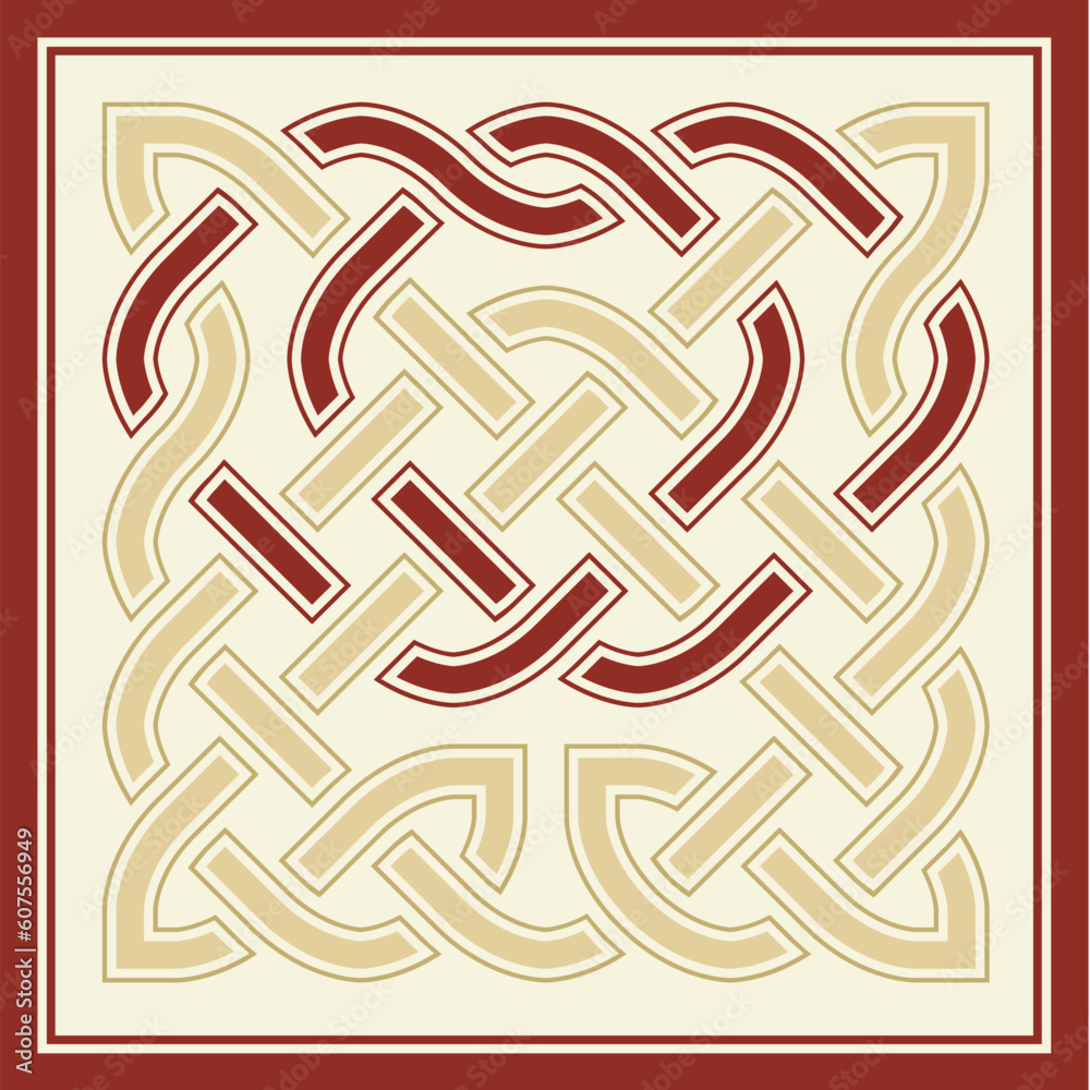 Vector illustration of an interwoven Celtic knot Vector illustration of an interwoven Celtic knot