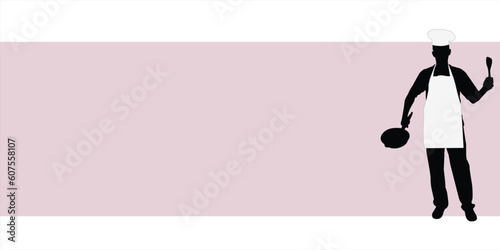 restaurant menu page with kitchen chief