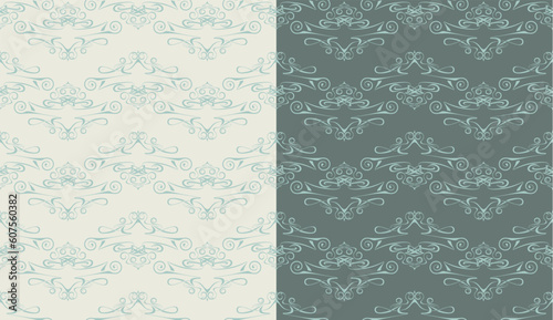 vintage seamless pattern / vector