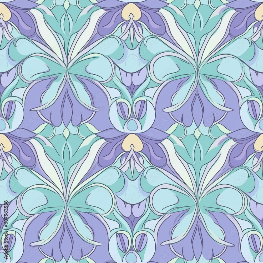 seamless floral pattern seamless floral pattern