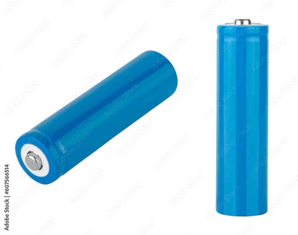 ICR18650 rechargeable battery, white background in insulation ICR18650 rechargeable battery, white background in insulation
