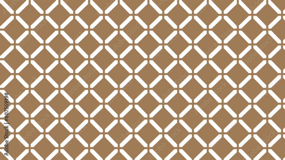 Brown and white seamless pattern as ornament Brown and white seamless pattern as ornament