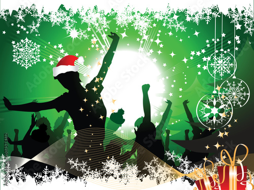 Christmas party background