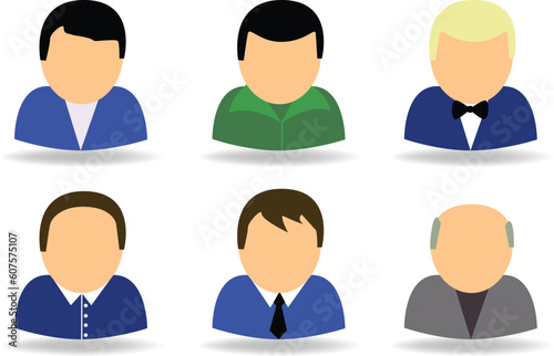 Wallpaper Mural people icon set Torontodigital.ca