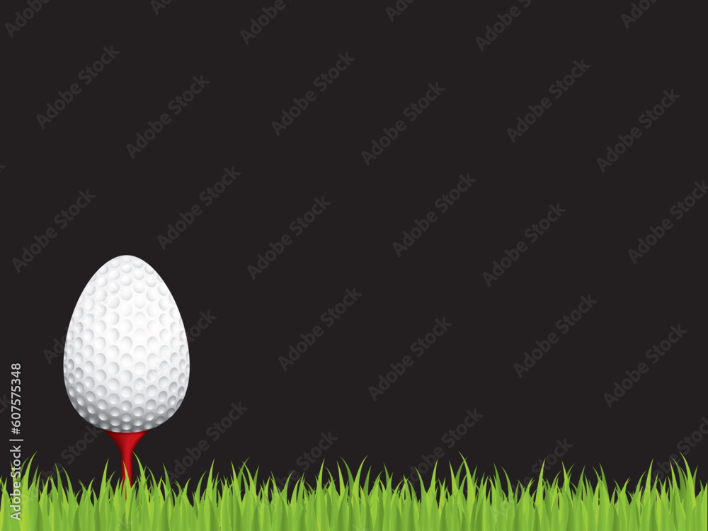 Easter golf holiday background. Please check my portfolio for more golf illustrations. Easter golf holiday background. Please check my portfolio for more golf illustrations.