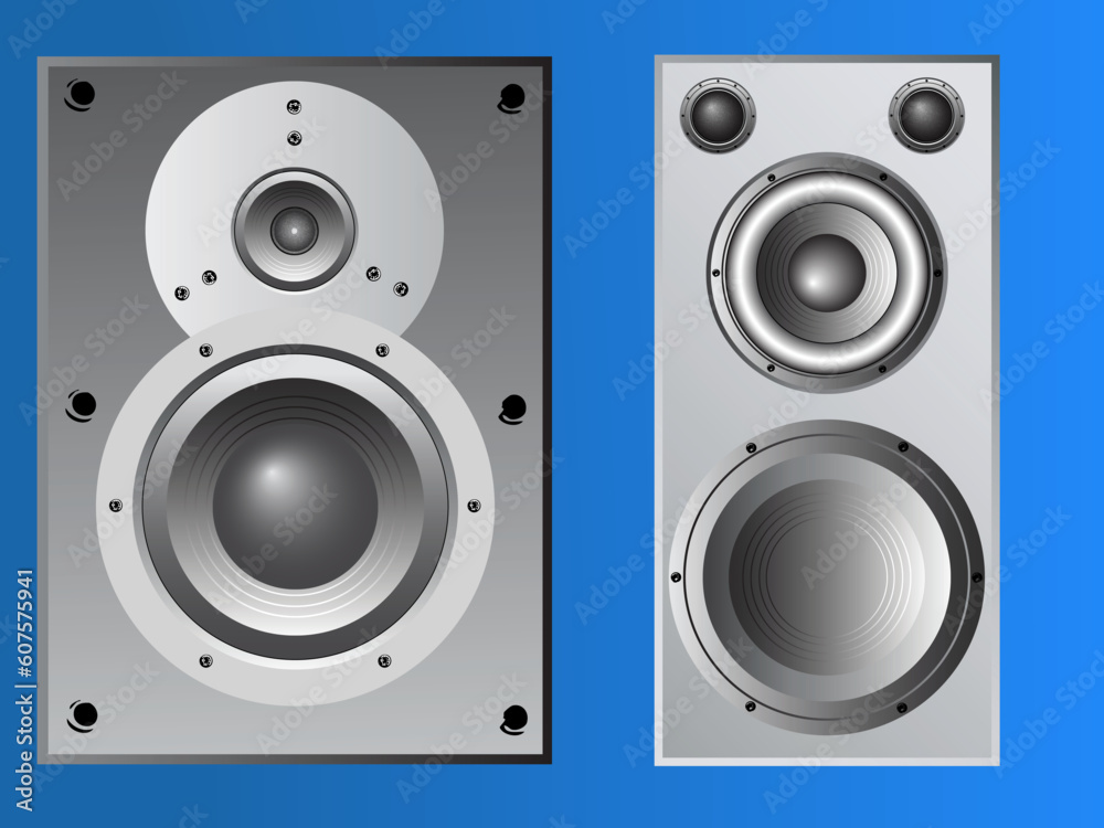 2Large Loudspeaker cabinet in vector format 2Large Loudspeaker cabinet in vector format