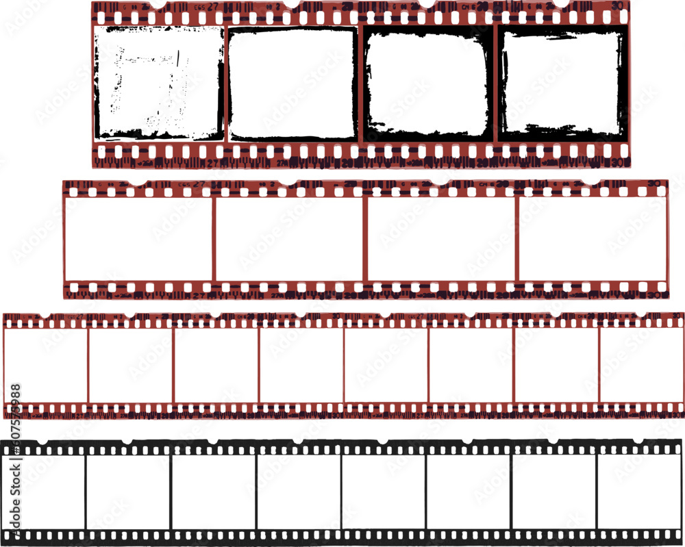 Selection of Film Cells in vector format